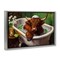 Stupell Industries Highland in Candle Lit Bubble Bath Floating Frame, design by Momart